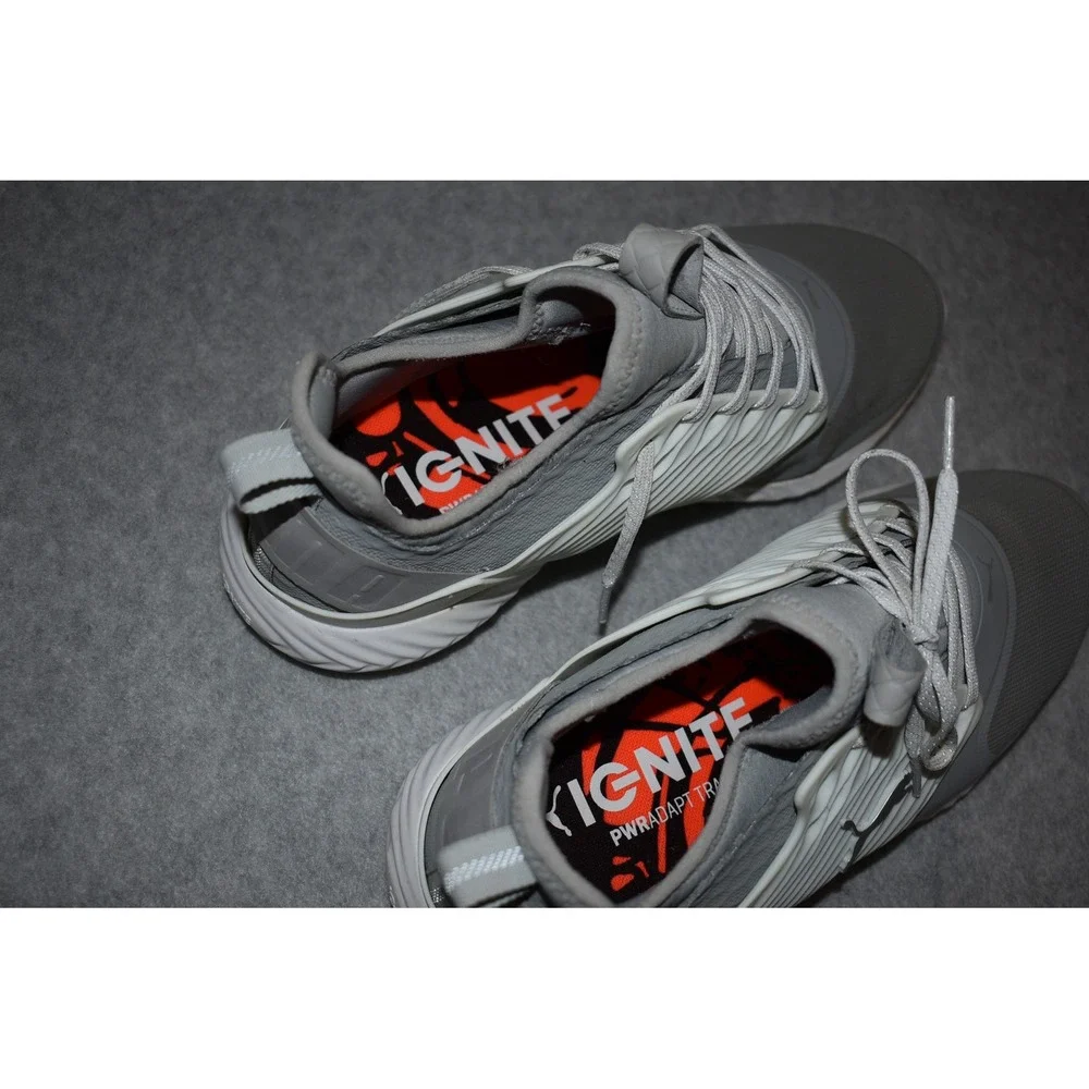 Puma Golf Shoes Mens Size 9‎ Gray Ignite Pwradapt Trax Spikeless 192413-01
